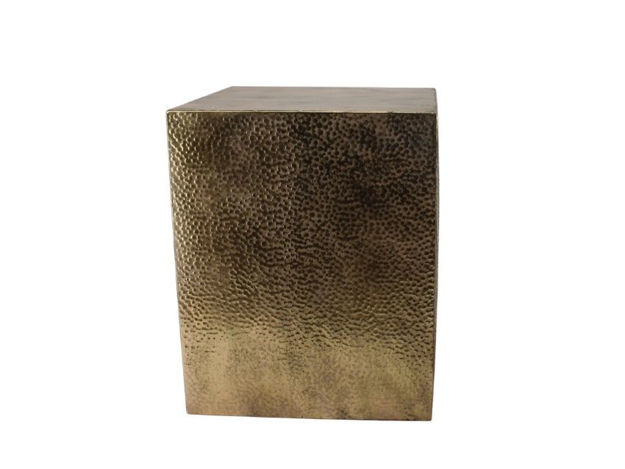 Slika Stalak metalni 40.5x40.5x50.5cm. Zlatna