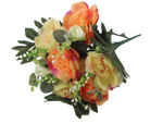 Slika Buket peonija/eukaliptus 36 cm; mix boja
