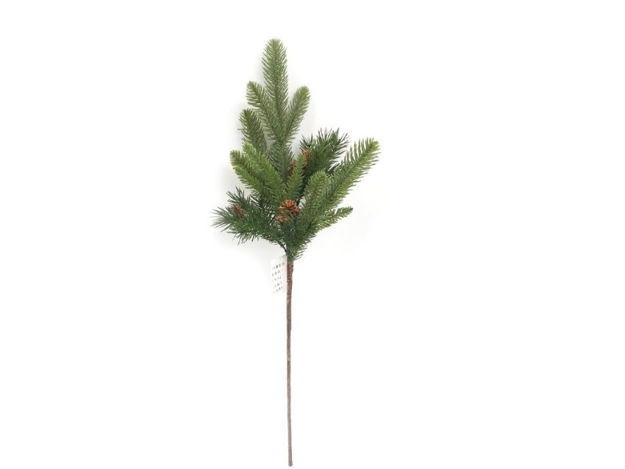 Slika Grana bora s šIškama 61cm; zelena