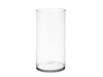 Slika Vaza staklo cilindar d15 h20cm; transparent