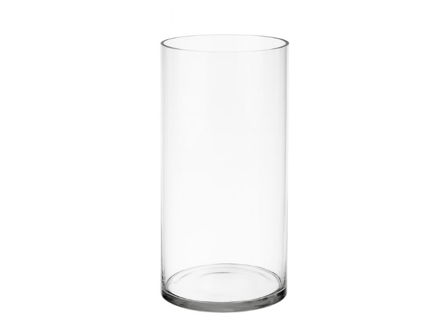 Slika Vaza staklo cilindar d15 h30cm; transparent