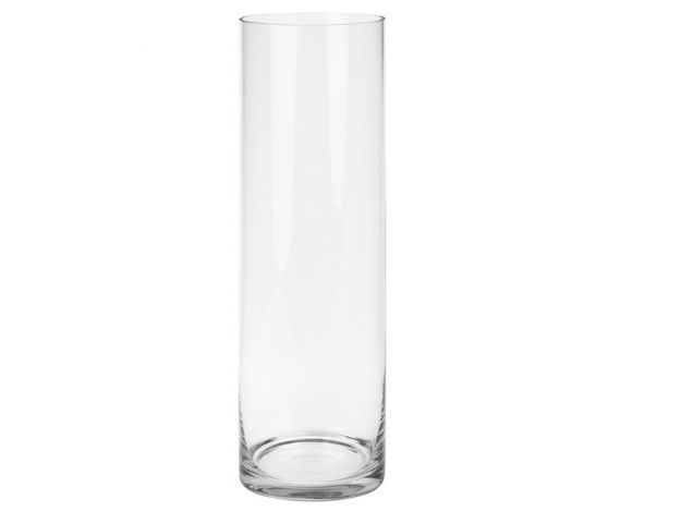Slika Vaza staklo cilindar d15 h50cm; transparent