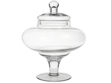 Slika Posuda staklo s poklopcem d14.5 h33cm; transparent