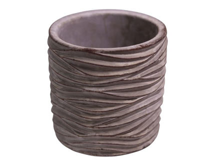 Slika Cement posuda dekorativna10x10x10cm.