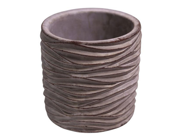 Slika Cement posuda dekorativna10x10x10cm.