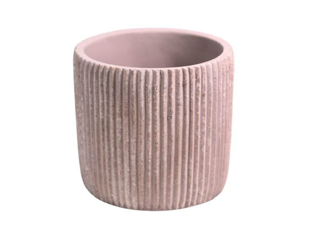 Slika Cement posuda dekorativna12.5x12.5x12cm.