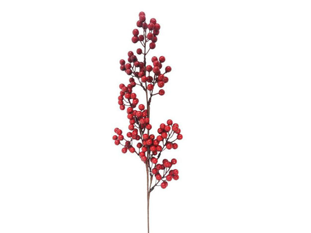 Slika Grana berry 70 cm; crvena
