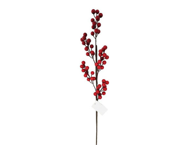 Slika Grana berry 72 cm; crvena