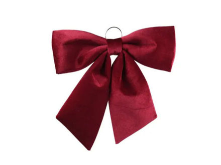 Slika Mašna pliš 57xh62cm. Bordo