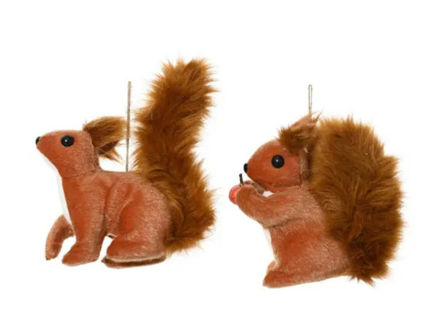 Slika Dekoracija vjeverica 15x8xh15cm; smeđa