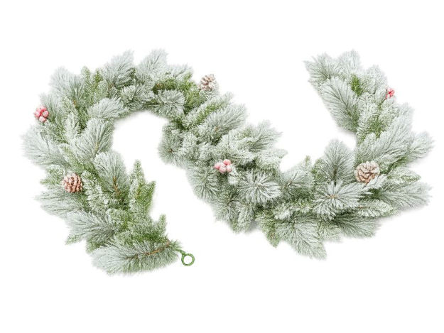 Slika Girlanda snježna 270cm. Pe+pvc, 300 grančica ;dekoracija šIške I berry