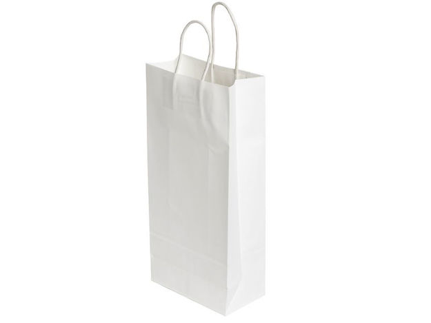 Slika Vrećica 15x37x8cm; 120gr.; boca; bijela