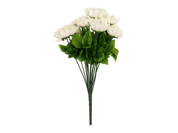 Slika Buket 40 cm; 18 grana; bijela