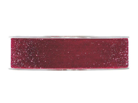 Slika Traka dekorativna 25mm x 9mt. Crvena 08