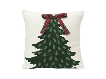 Slika Jastuk dekorativni  s mašnom 45x45cm.