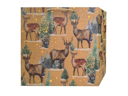 Slika Vrećica 31x26x12 cm;210 gr.; božićna; natur/mix boja