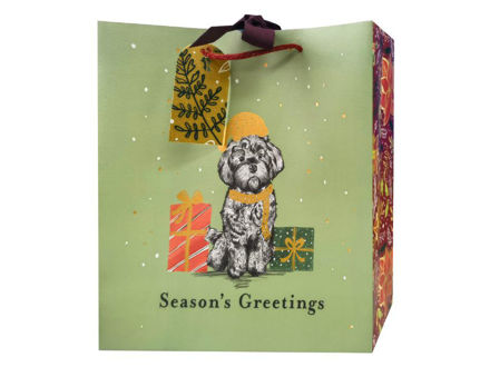 Slika Vrećica 28x28x10 cm;210 gr.; božićna; mix boja