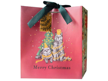 Slika Vrećica 28x28x10 cm;210 gr.; božićna; mix boja