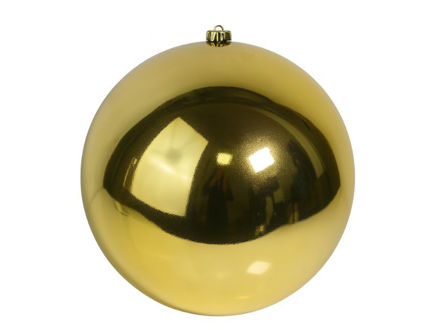 Slika Plastična kugla 25cm/1kom - sv.zlatna S