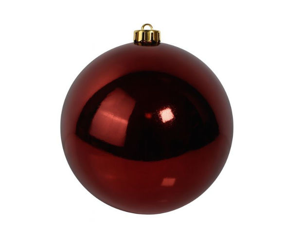 Slika Plastična kugla 20cm/1kom - bordo S