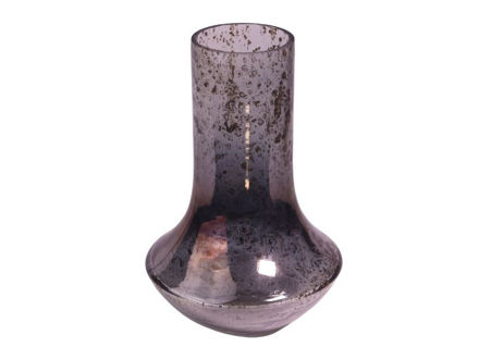 Slika Vaza staklo h27 d17cm; siva