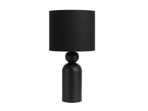 Slika Lampa metal crna 39.5cm s crnim sjenilom