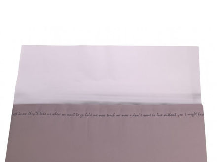 Slika Charm folija za 1 cvijet 52x30cm; s/20kom; antik roza