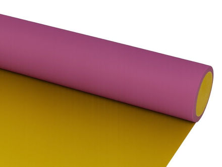 Slika Charm folija dvobojna rola 58cm x 15mt; ljubičasta/zlatna