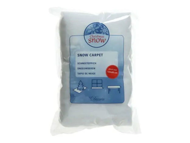Slika Umjetni snijeg platno 120x80cm d1 cm bijela