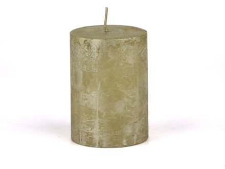 Slika Svijeća metalik 6,8xh9,5 cm-šampanj