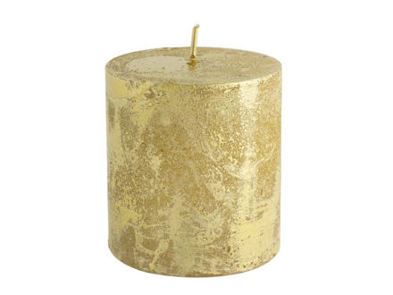 Slika Svijeća metalik 6,8xh7,2cm-sv.Zlatna