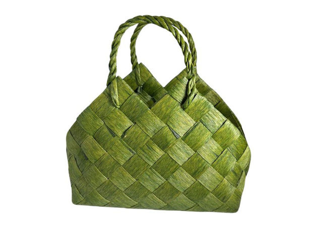 Slika Košara home 41x25x30/38.5cm; zelena