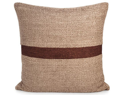 Slika Dekorativna jastučnica 50x50cm; natur/smeđa