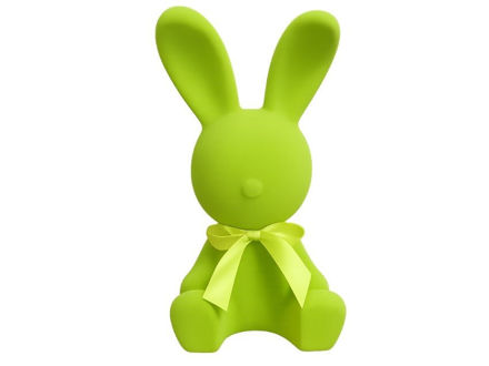 Slika Zec dekorativni 20cm; pliš; sv.Zelena