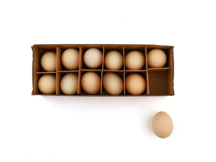 Slika Jaja kokošI natur 12kom