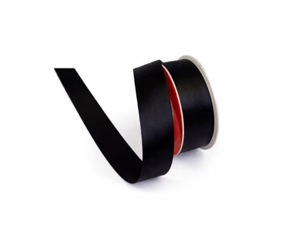 Slika Traka saten 25 mm/25m standard crna 030