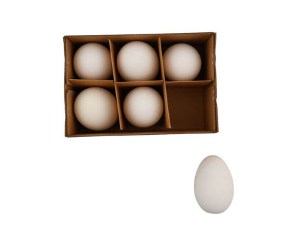 Slika Jaja guske 6kom bijela