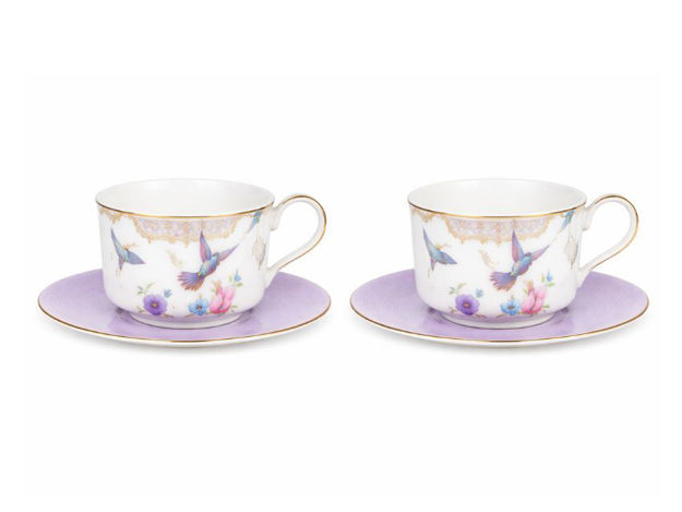 Slika Šalice s tanjurićem porculan 180ml. S/2