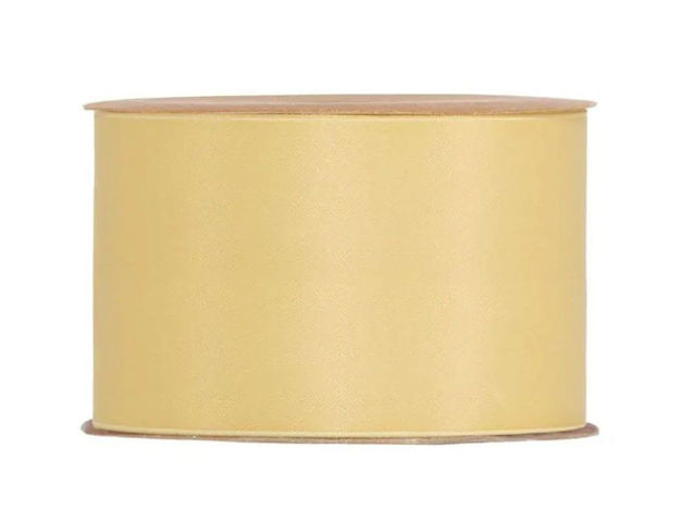 Slika Traka mat saten 40mm/20mt light gold 05