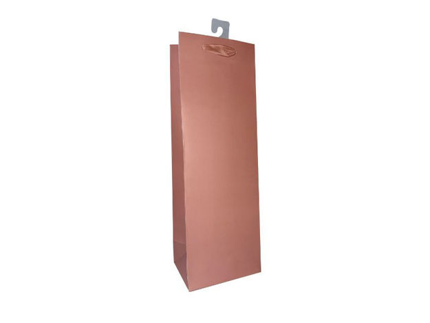 Slika Vrećica 12x36x9cm; 210gr.; boca; puder roza