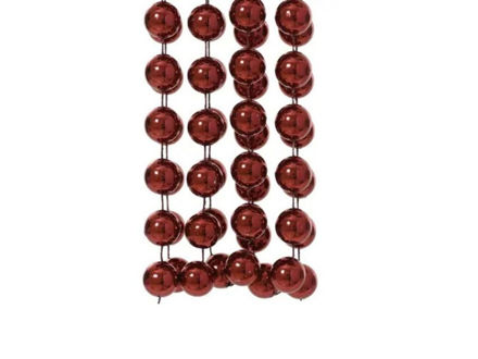 Slika Girlanda perlice 2cm x 270cm: crvena