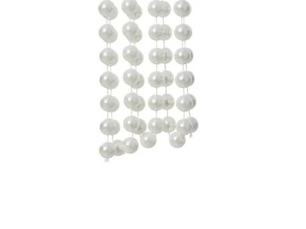 Slika Girlanda perlice 2cm x 270cm; bijela