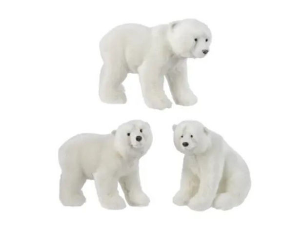 Slika Polarni medo h16cm; bijela