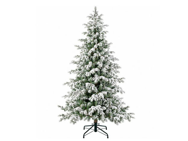 Slika Bor 240cm. Balsamea; PE/pvc; d145cm; 1909 grančica; zasnježen