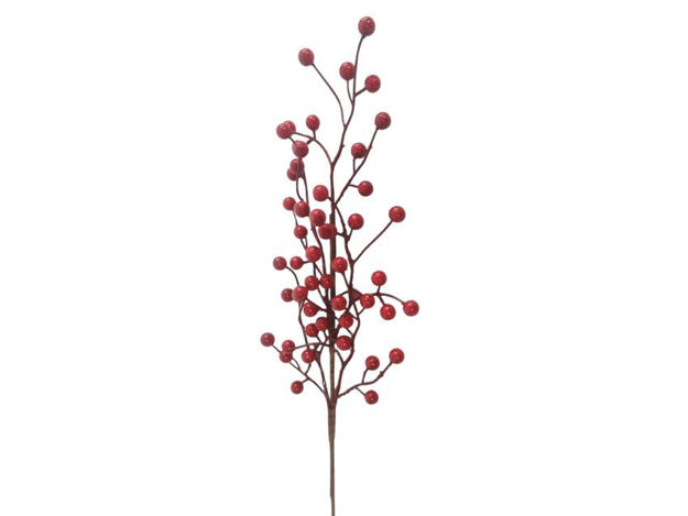 Slika Grana berry 63 cm; crvena
