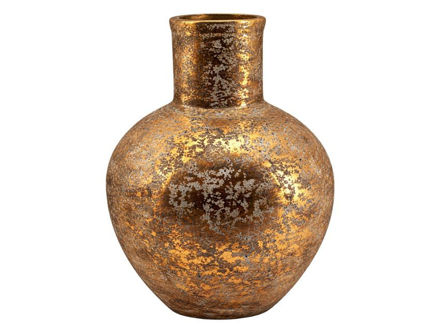 Slika Vaza metalna 25x38.5cm; zlatna